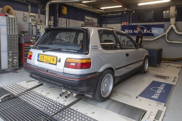 Toyota Starlet rollenbank