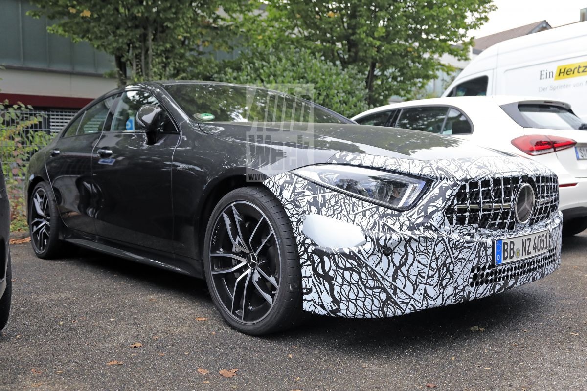 Mercedes-Benz CLS spyshots