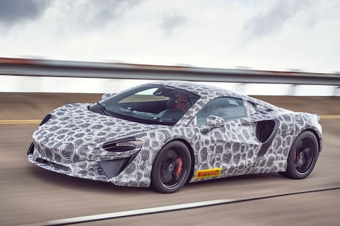 McLaren's nieuwe hybride supercar krijgt V6