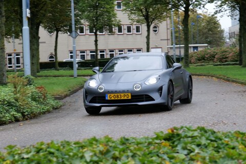 Alpine A110S - Achteruitkijkspiegel