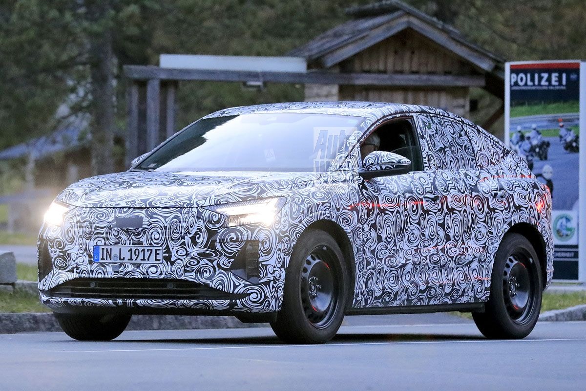 Spyshots Audi Q4 Sportback E-tron