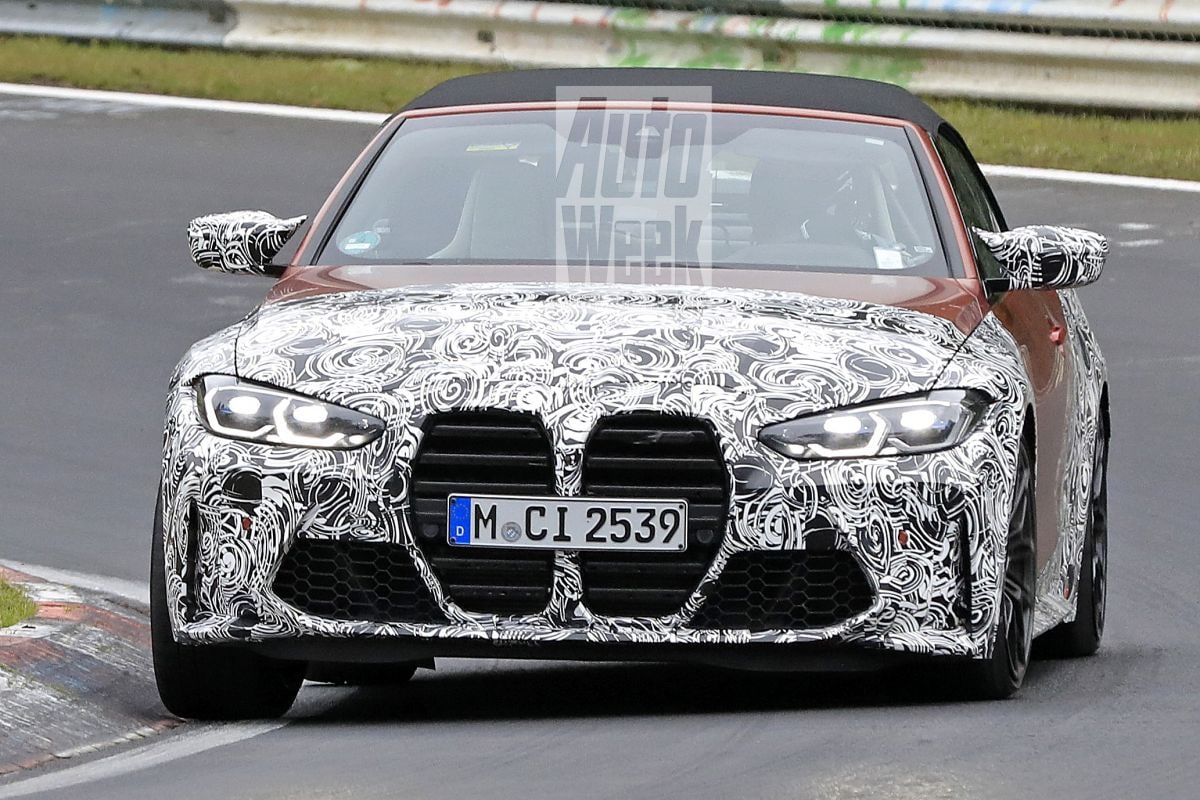 BMW M4 Cabrio spionage