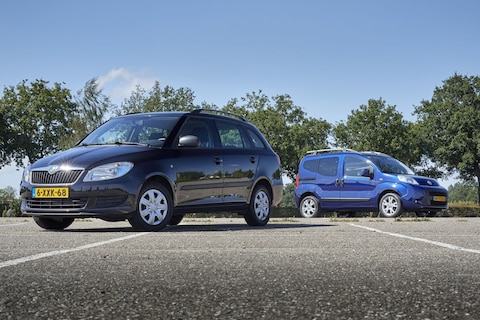 Occasion Test: Fiat Qubo 1.4 (2011) vs. Skoda Fabia Combi 1.2 TSI (2011)