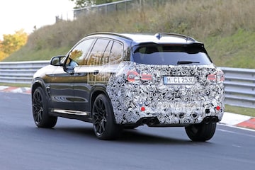 BMW X3 M Spyshots