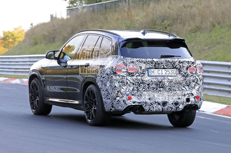 BMW X3 M Spyshots