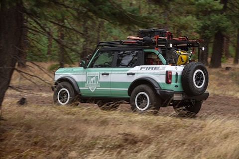 Ford Bronco Wildland Fire Rig concept biedt hulp bij bosbranden