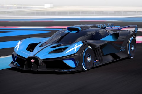 Bugatti Bolide is extreem machtsvertoon