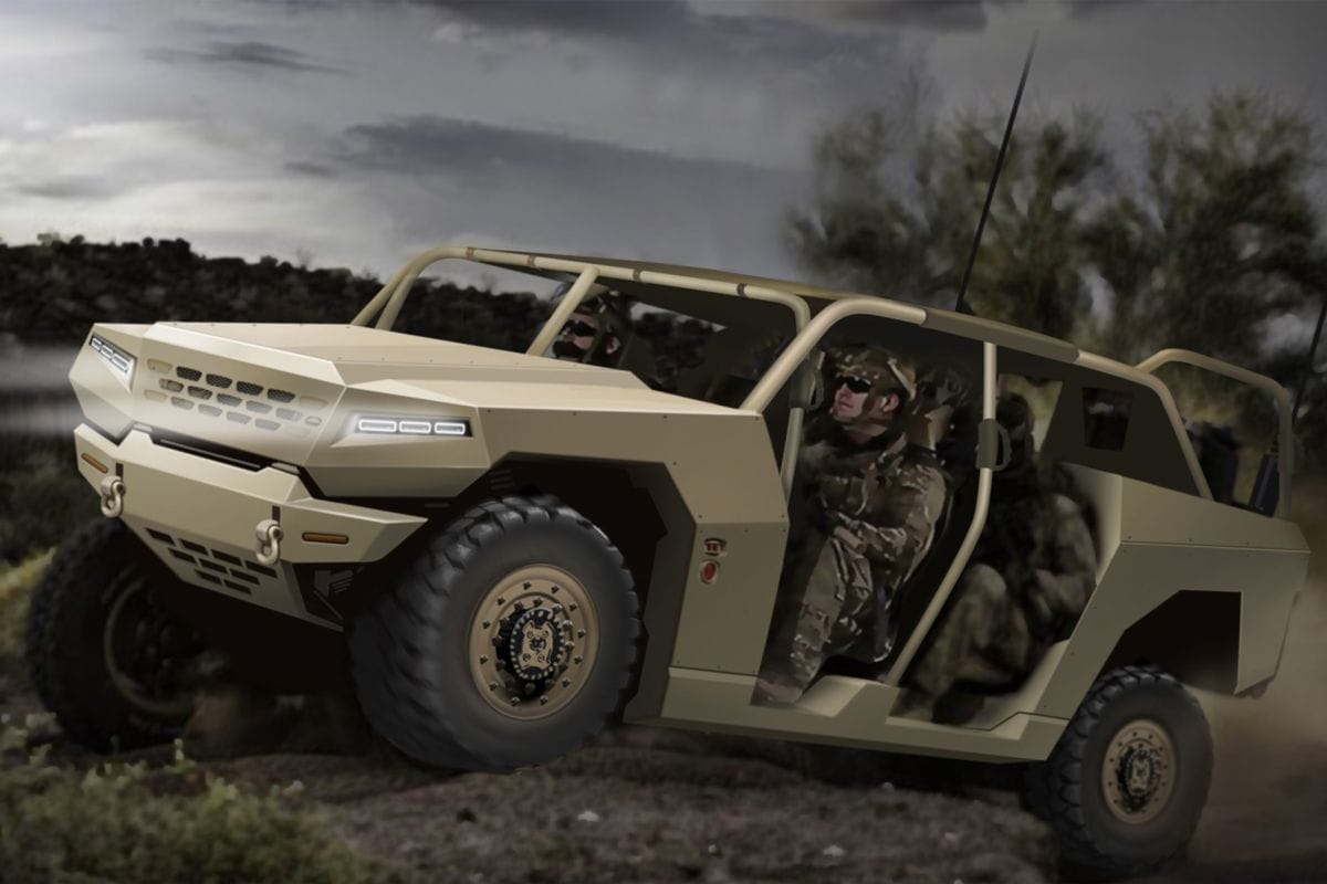Kia military ATV