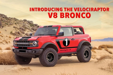 Hennessey Performance hangt V8 in Ford Bronco