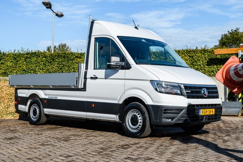 Volkswagen e-Crafter pick-up en kipper