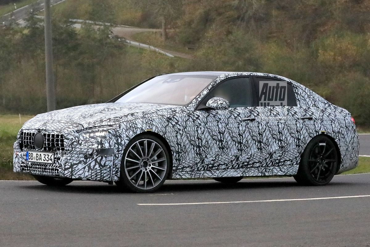Mercedes-AMG C 53 Spyshots