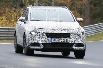 Kia Sportage spyshots