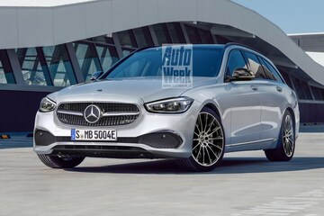 Mercedes-Benz C-klasse illustratie