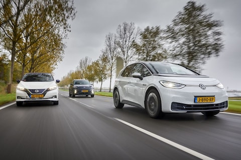 Kia e-Niro - Nissan Leaf - Volkswagen ID.3 - Vergelijkende Test