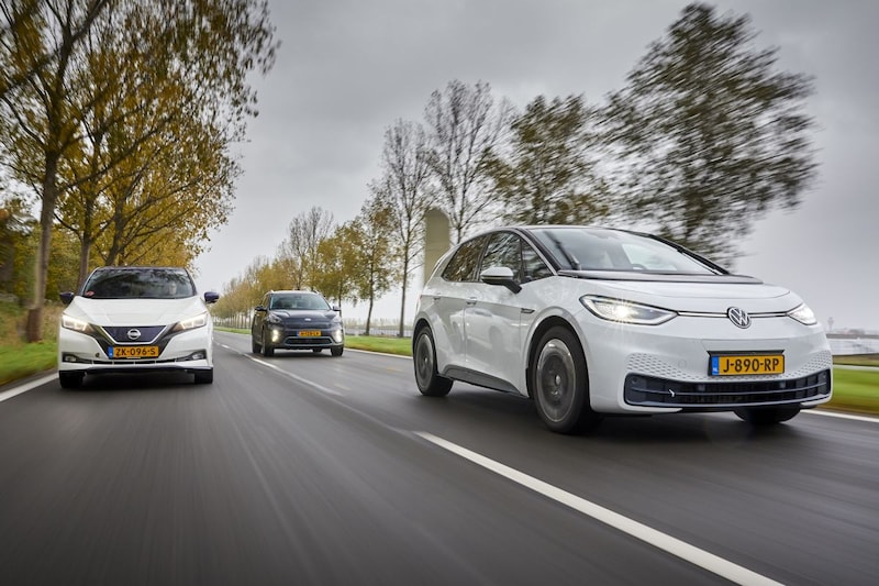 Nissan Leaf vs. Kia e-Niro vs. Volkswagen ID.3