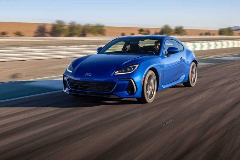 Subaru BRZ gelekt
