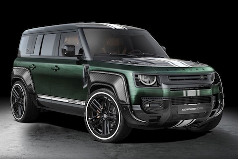 Land Rover Defender ziet groen door Carlex Design