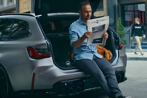 BMW M3 Touring al deels te zien