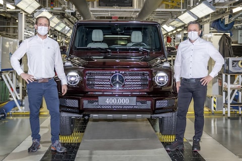 Mercedes-Benz G-klasse bereikt productiemijlpaal
