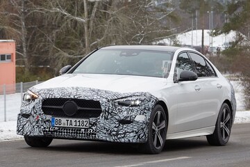Spyshots Mercedes-Benz C-klasse