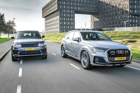 Audi Q7 vs. Range Rover Sport - Vergelijkende Test