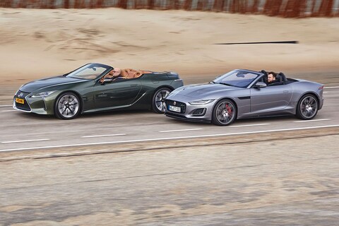 Test: Lexus LC 500 vs. Jaguar F-type P450