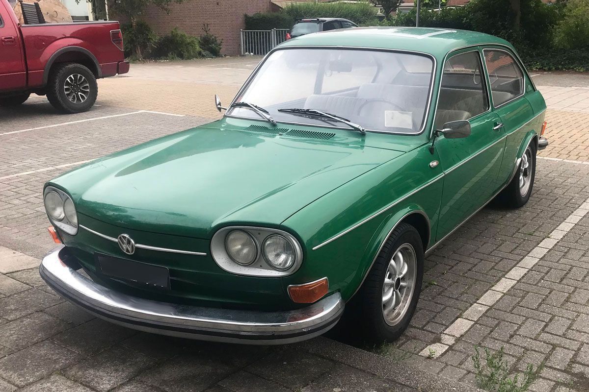 In het wild volkswagen 411