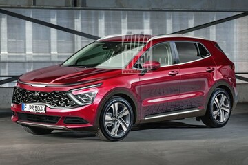 Kia Sportage illustratie