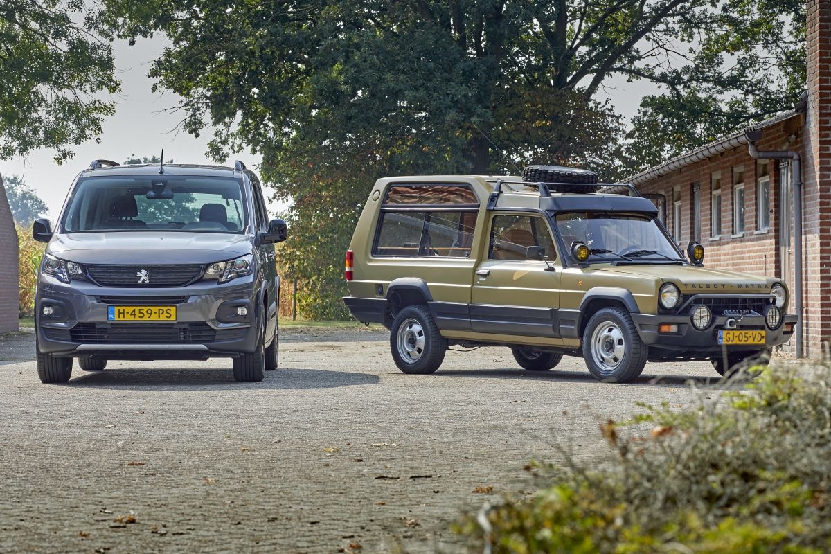 Peugeot Rifter en Talbot-Matra Ranchero