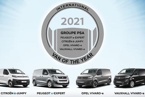 PSA-drieling uitgeroepen tot 'International Van Of The Year'