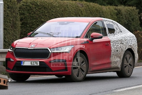 Skoda Enyaq Coupé doet jasje open