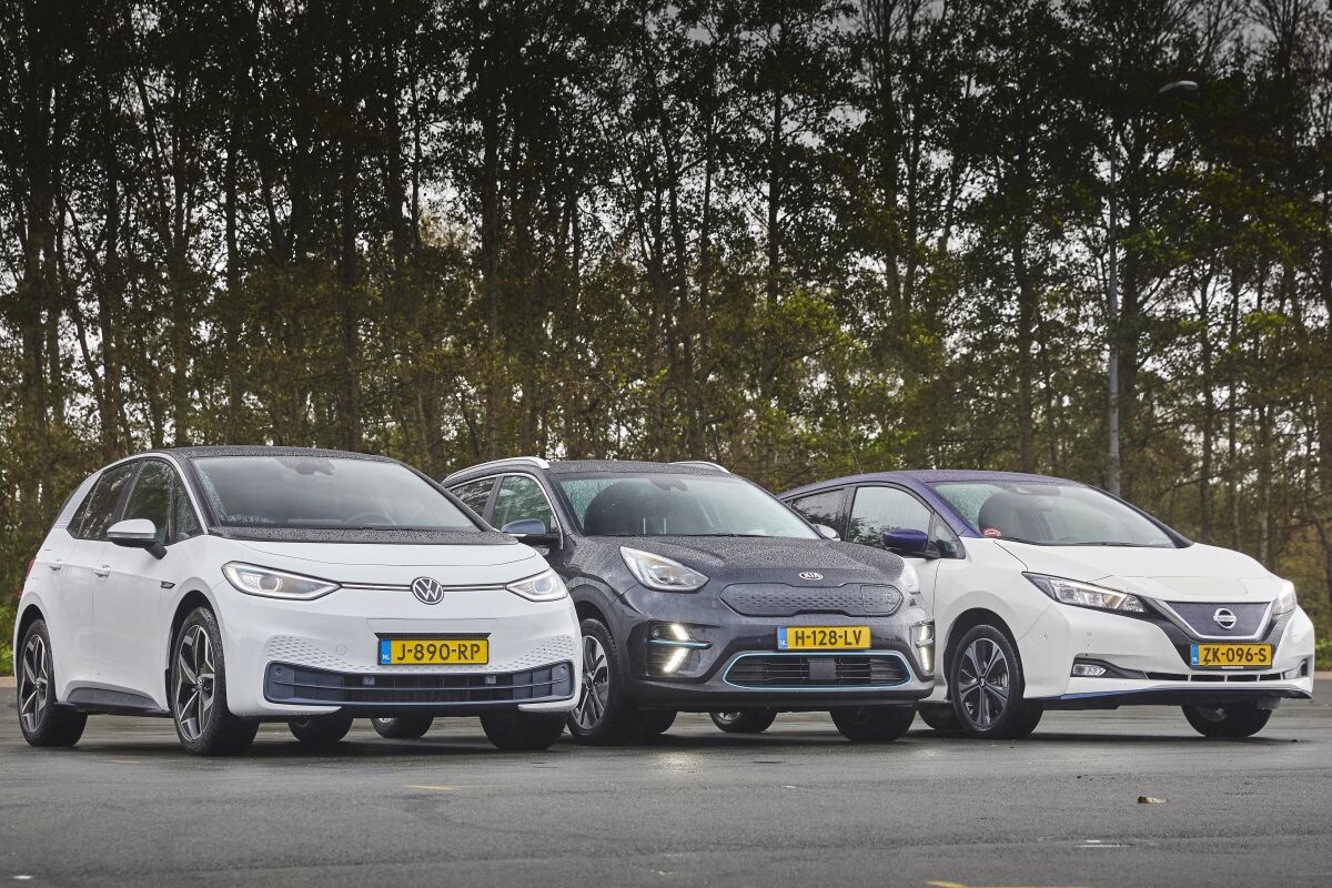 Multitest EV's EV Elektrische Leaf dubbeltest Niro