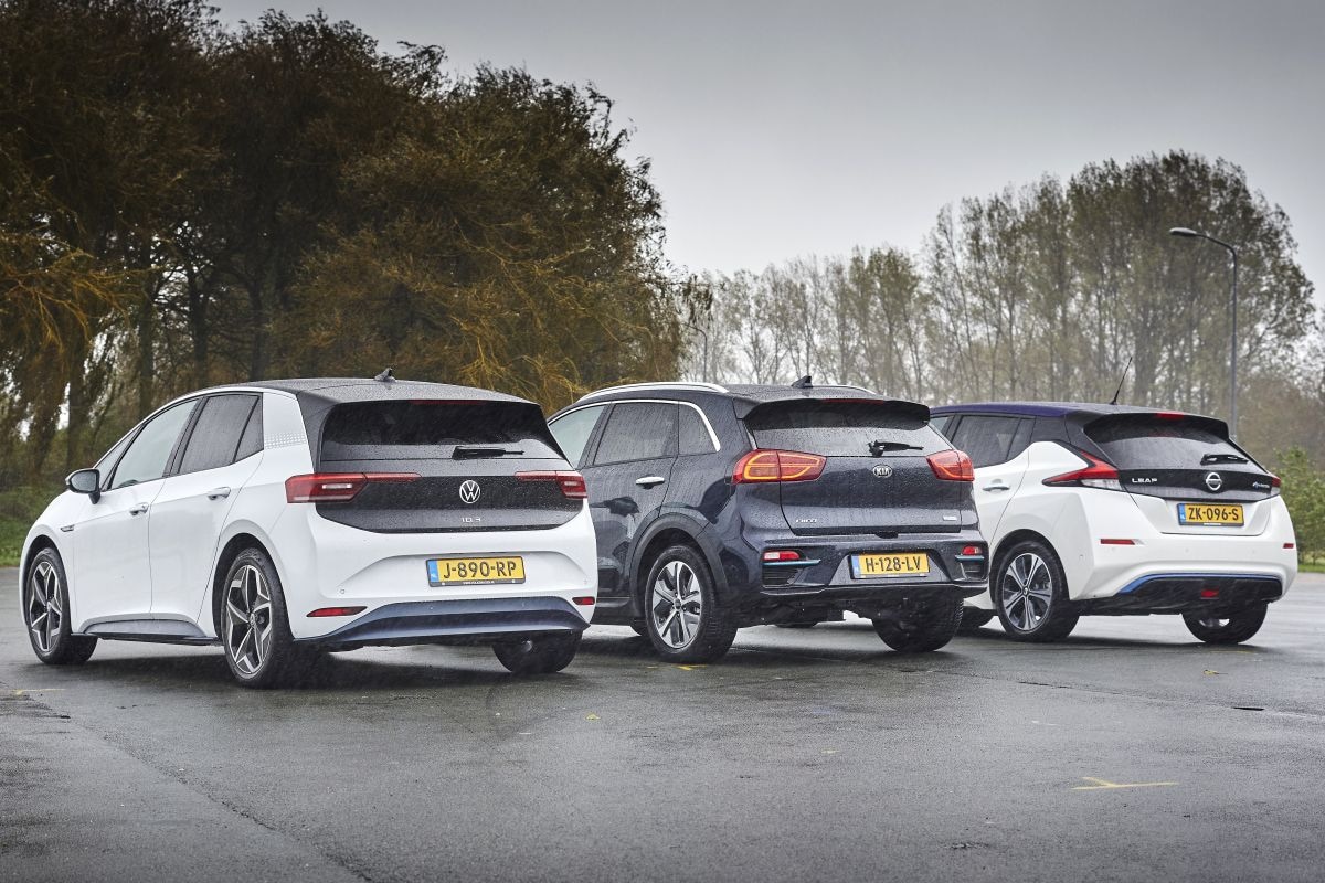 Multitest EV's EV Elektrische Leaf dubbeltest Niro
