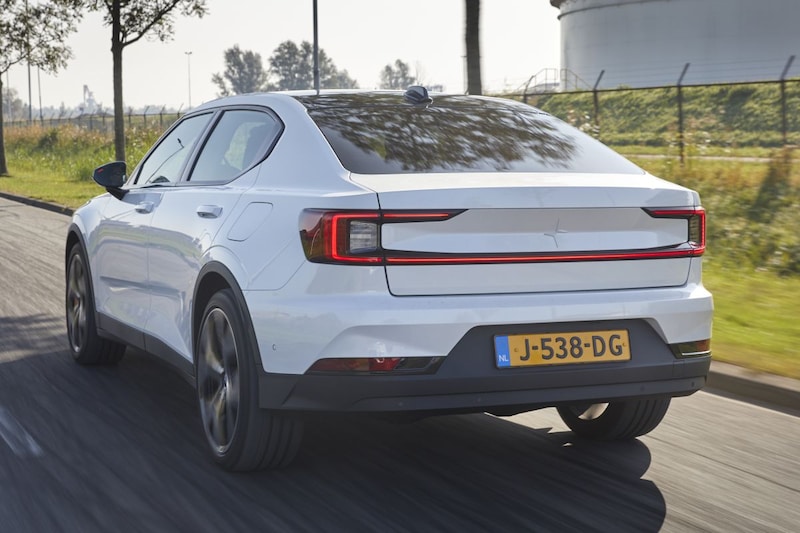 EV elektrische auto multitest Polestar Tesla