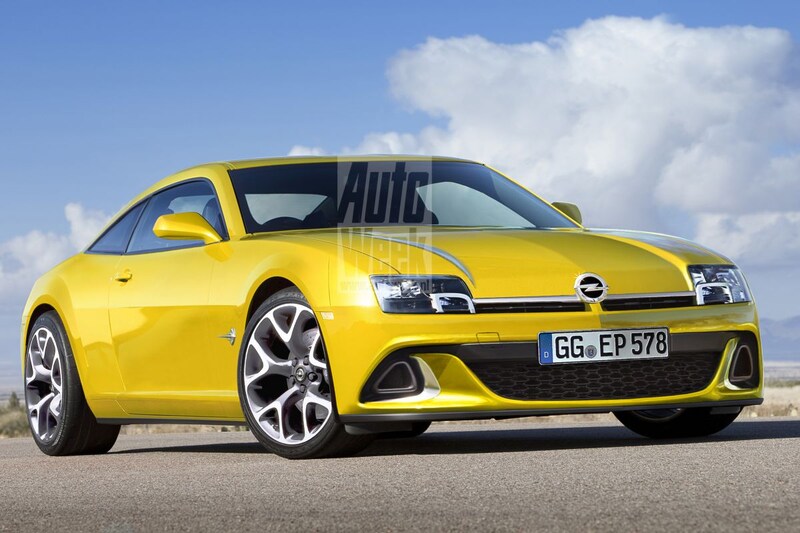Opel Manta illustratie