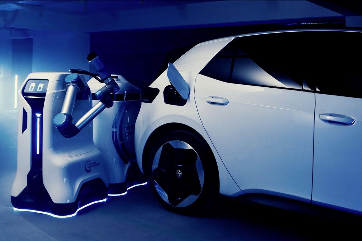 Volkswagen laadrobot