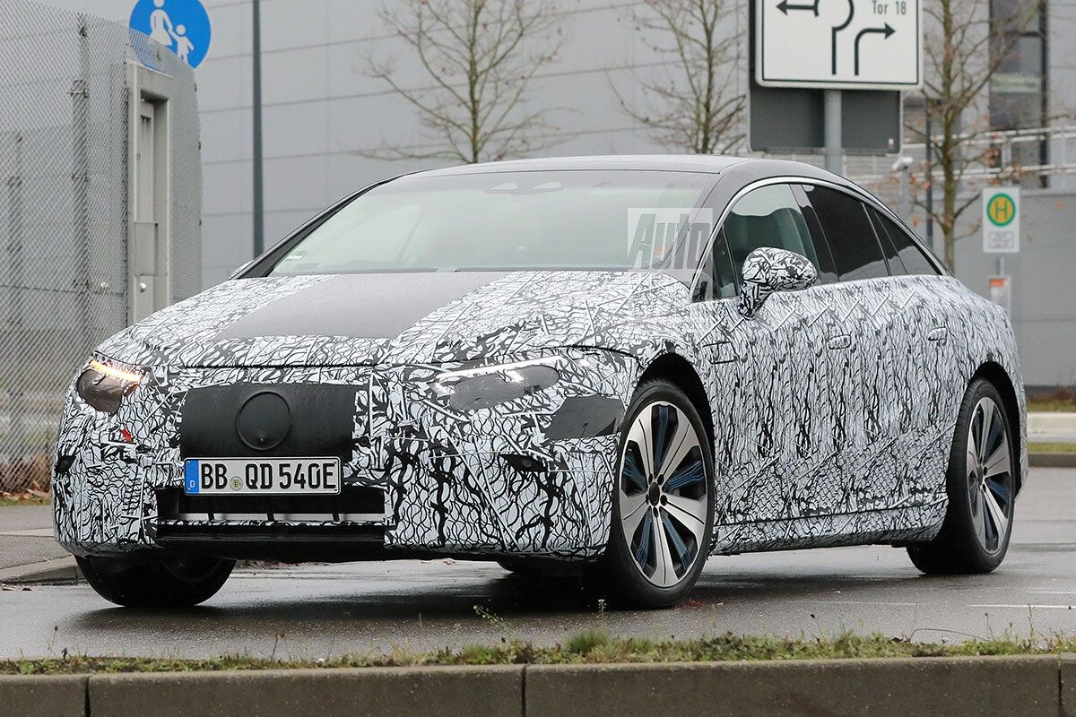 Spyshots Mercedes-Benz EQS