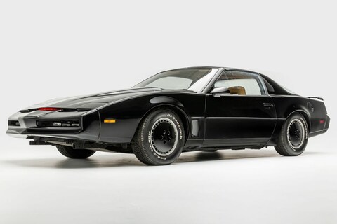 KITT van David Hasselhoff geveild