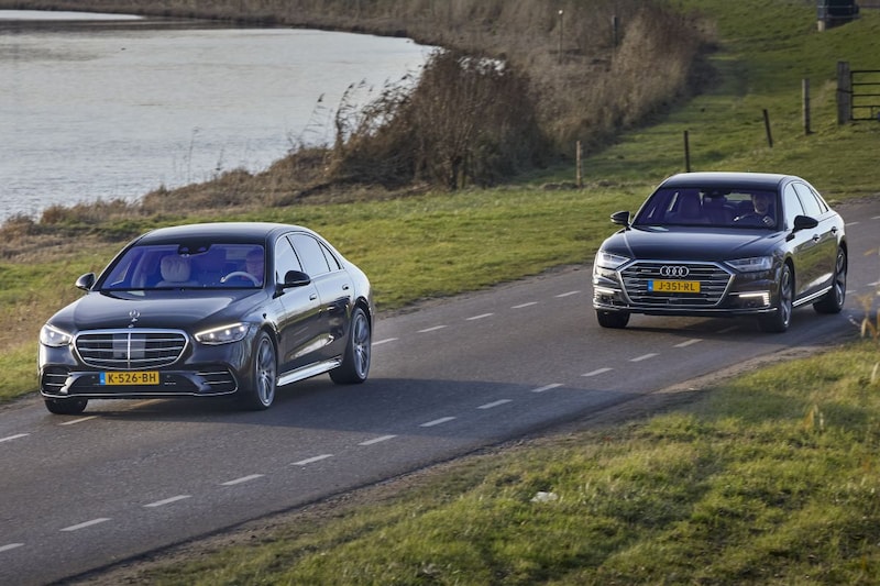 Mercedes-Benz S-klasse vs. Audi A8