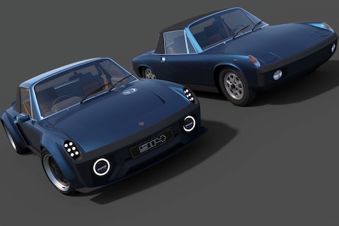 VW-Porsche 914 gemoderniseerd door Fifteen Eleven Design