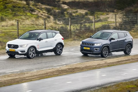 Jeep Compass vs. Volvo XC40 - Vergelijkende Test