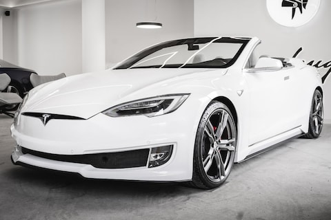 Tesla Model S wordt cabriolet dankzij Ares Design
