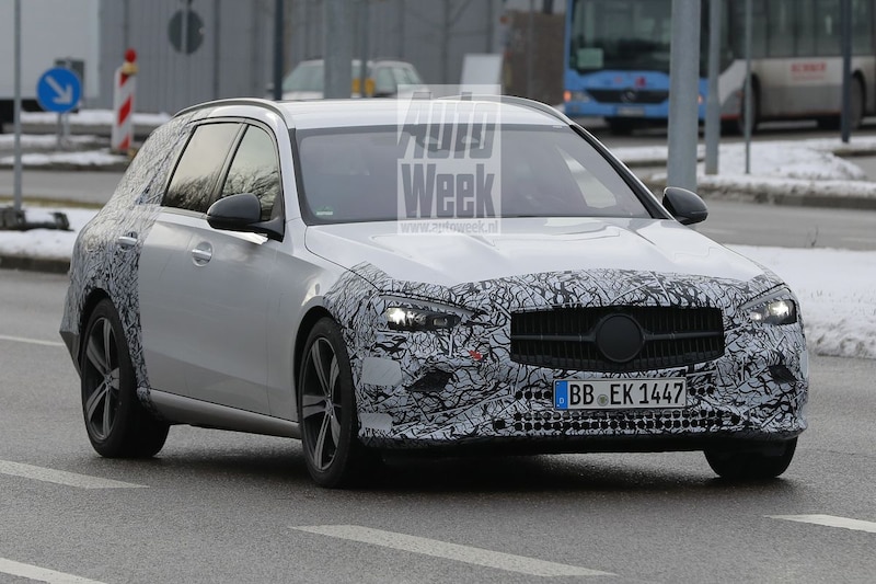 Mercedes-Benz C-klasse spionage