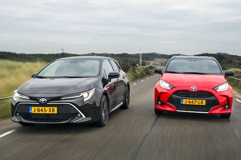 Test: Toyota Yaris vs. Toyota Corolla