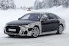 Audi A8 facelift spyshots