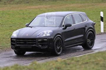Porsche Cayenne spyshots