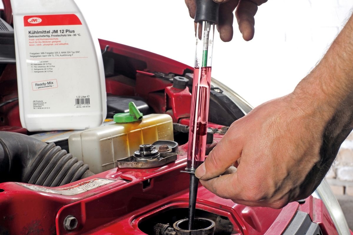 Onderhoud in de winter: Koelvloeistof