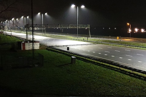 Uiterst rustig op de weg door coronamaatregelen en kerst