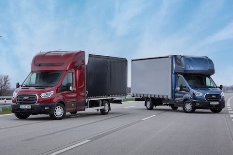 Ford Transit Chassis Cabine: extra lang met voorwielaandrijving