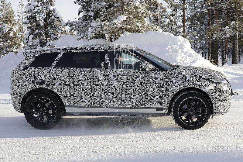 Spyshots Land Rover Range Rover Evoque LWB